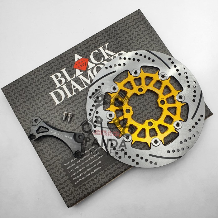 ORIGINAL BLACK DIAMOND Disc Piringan Cakram Depan 260mm Vario 125/150 Vario 160 CBS Beat Fi Beat Pop