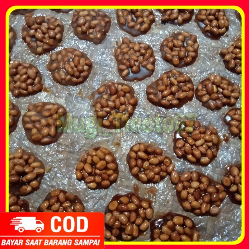 

1 kg ampyang gula kacang arum rasa gurih empuk. original dan jahe