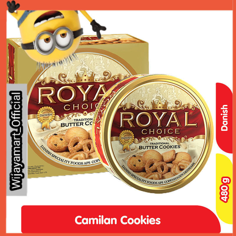 

ROYAL CHOICE Butter Cookies Kaleng 480 g