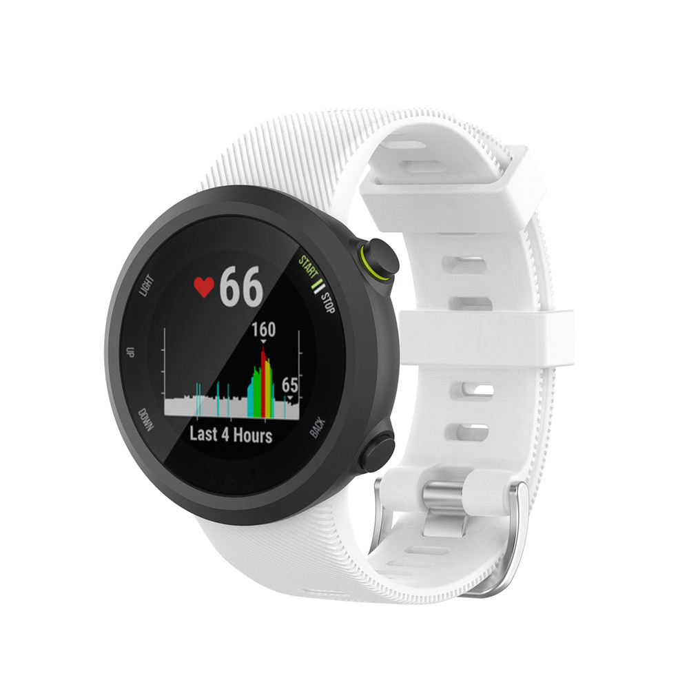 20mm Silicone Watchband Strap for Garmin Forerunner 45 Smart Bracelet Watch band Wristband Fashion S