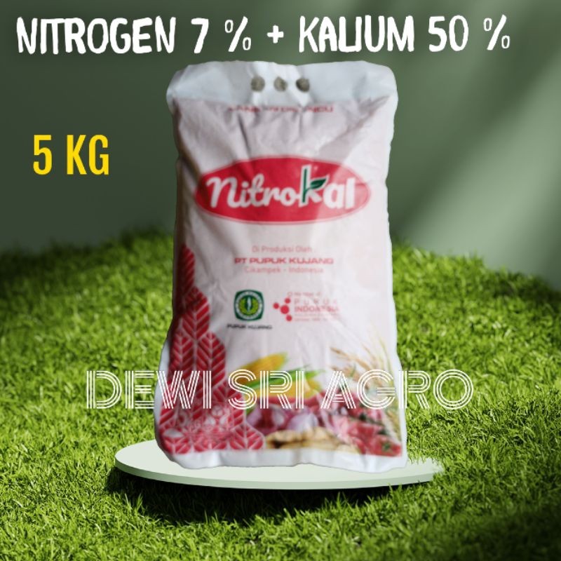 Pupuk KCl Nitrokal Kemasan 5 kg