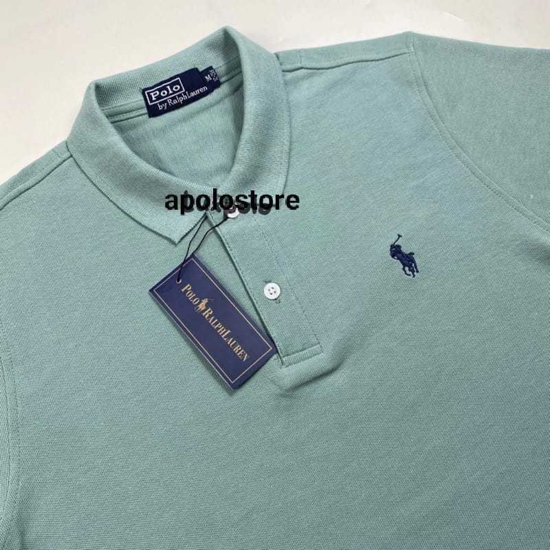 Kaos Polo Pria Kerah, Big Size (XXL-4XL), Lengan Pendek, Warna Biru Turkish, Hitam, Putih, Maroon, A