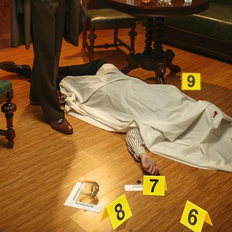 

Crime Scene Evidence Markers Sproof Desktop Crime Scene Evidence Markers Multi-Functional Clue Party Decor For Halloween Work
