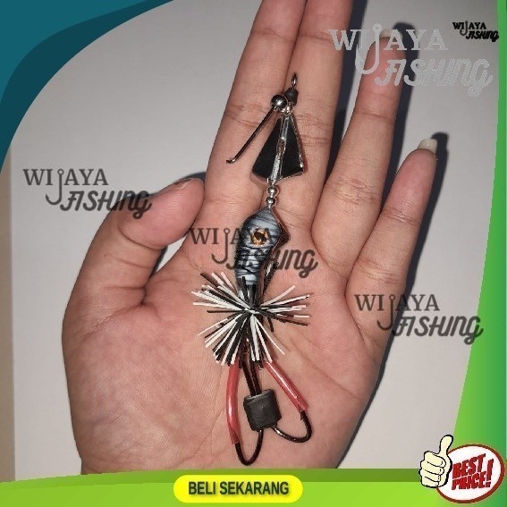 Buzzbait Mini Slater Tiktok Super Berisik Umpan pancing Lure Casting Gabus Toman Umpan Casting Denga