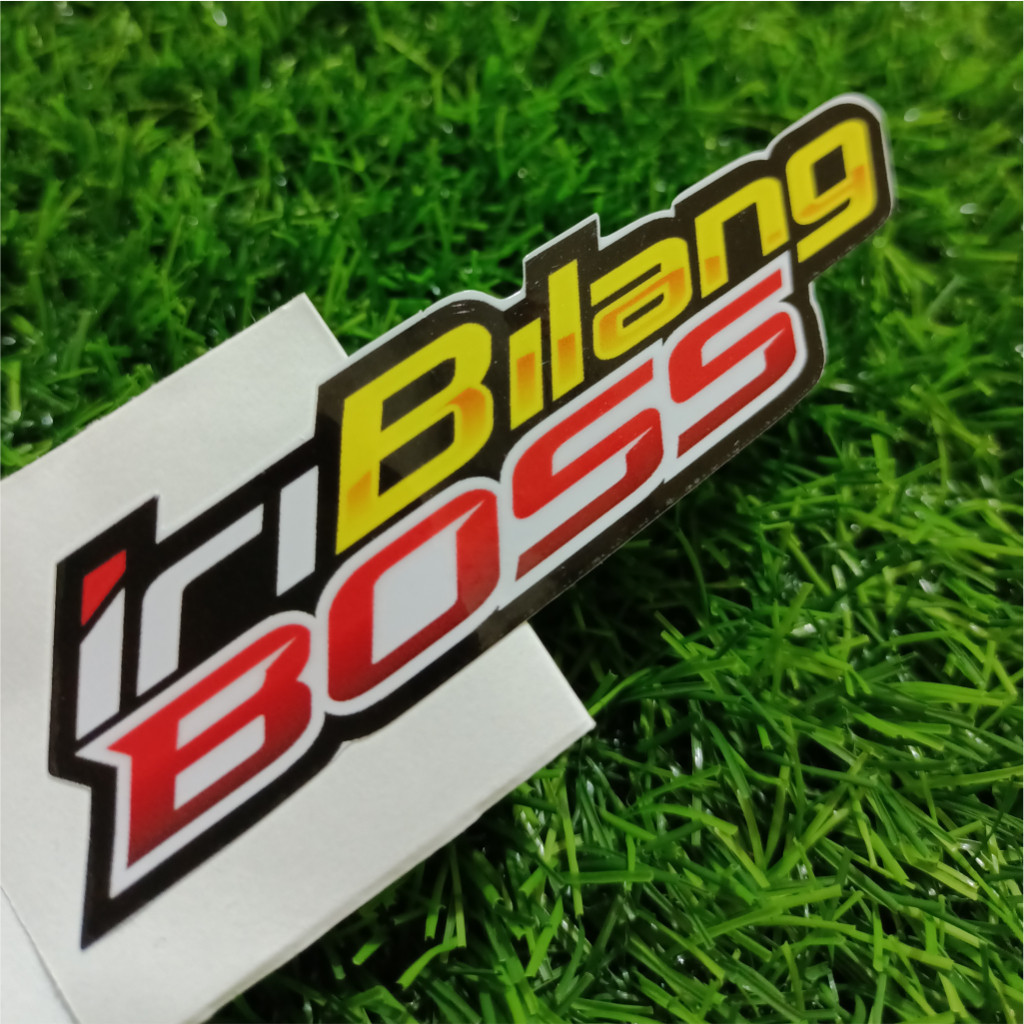 

Stiker viral | kata-kata | iri bilang bos | vinyl Glossy/Hologram stiker potongan presisi terbaru stiker kecil iri bilang bos