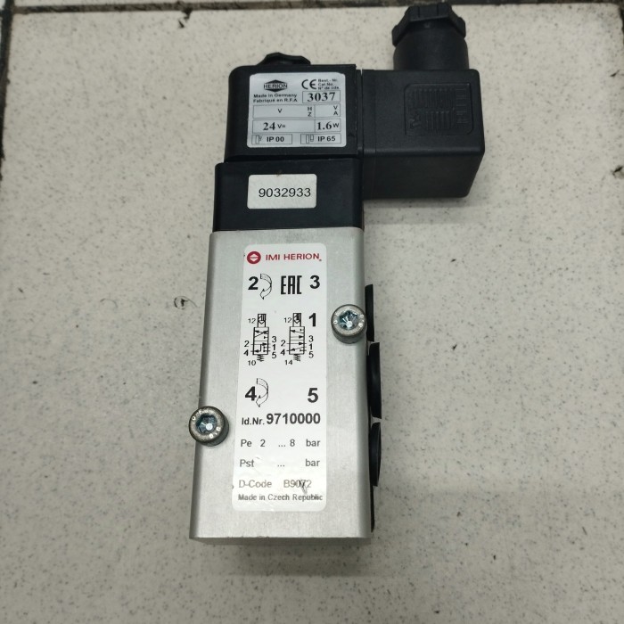 

ini Herion 9710000 Solenoid Valve Namur 24V