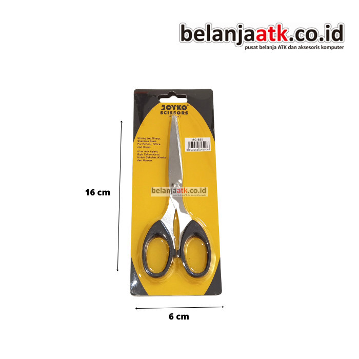 

Gunting Tanggung Joyko SC-838/Gunting Sedang/Joyko