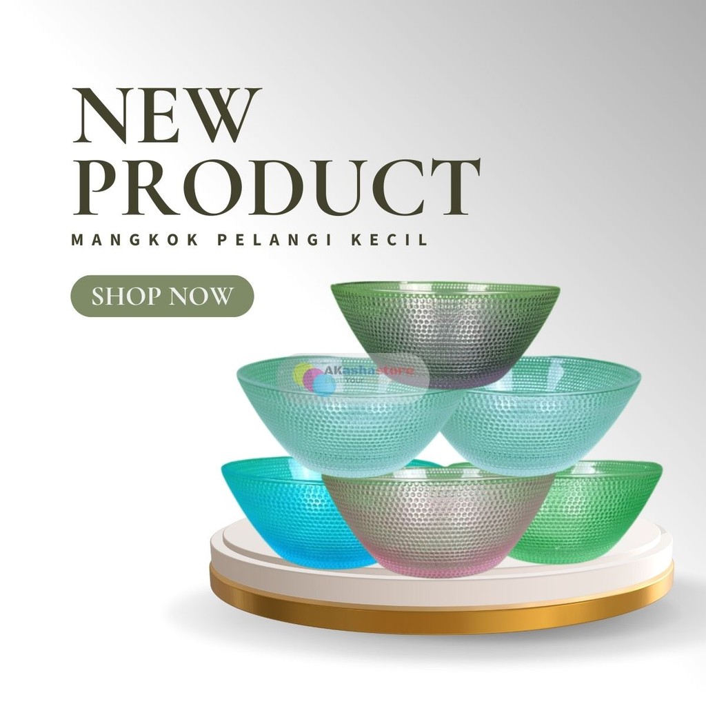 Mangkok Kecil Sambal Beling Kaca 1pack 6pcs Aesthetic