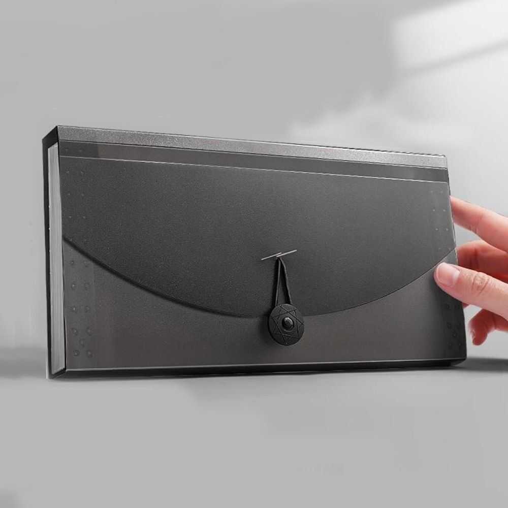 

GEMMYSTR9 CLOXKS Map Dokumen Plastik Folder Organizer 13 Slots Size B6 - QM-SN00602