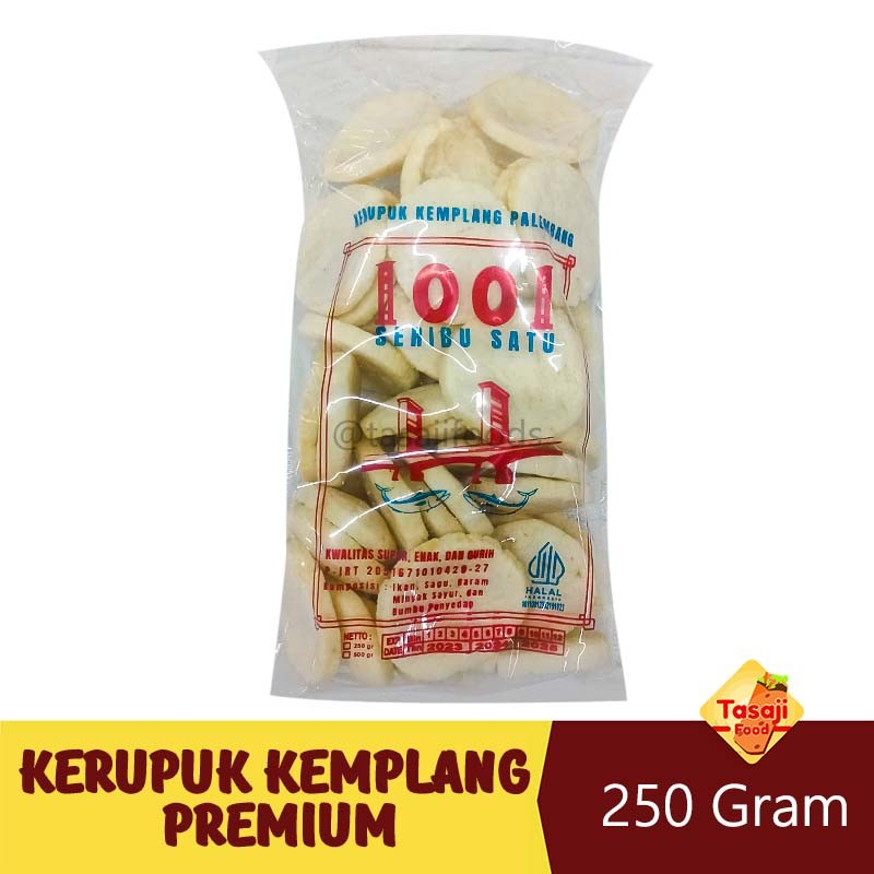 

Kerupuk Kemplang Premium Palembang 1001 250 Gram