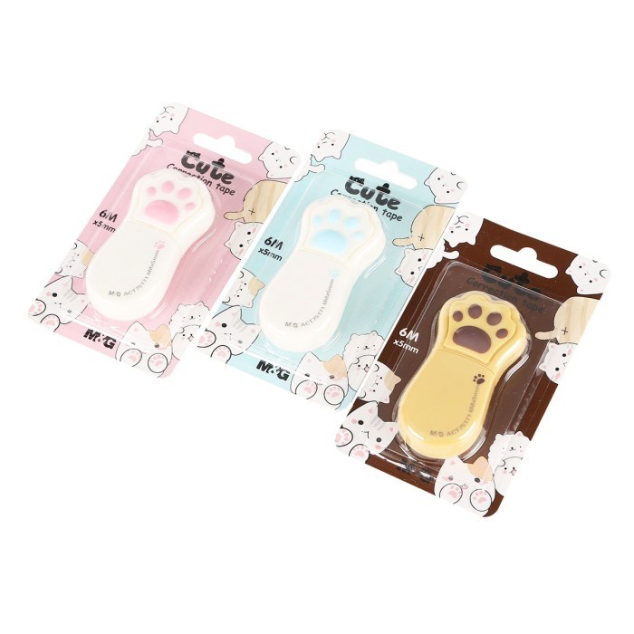 

TIPE EX KERTAS M&G ACT75171 Tipe Ex Roll 6M Correction Tape Roll Cute