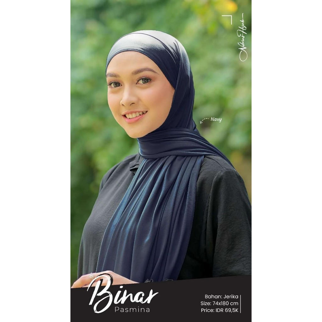 Nibras Hijab Binar Pashmina Instan