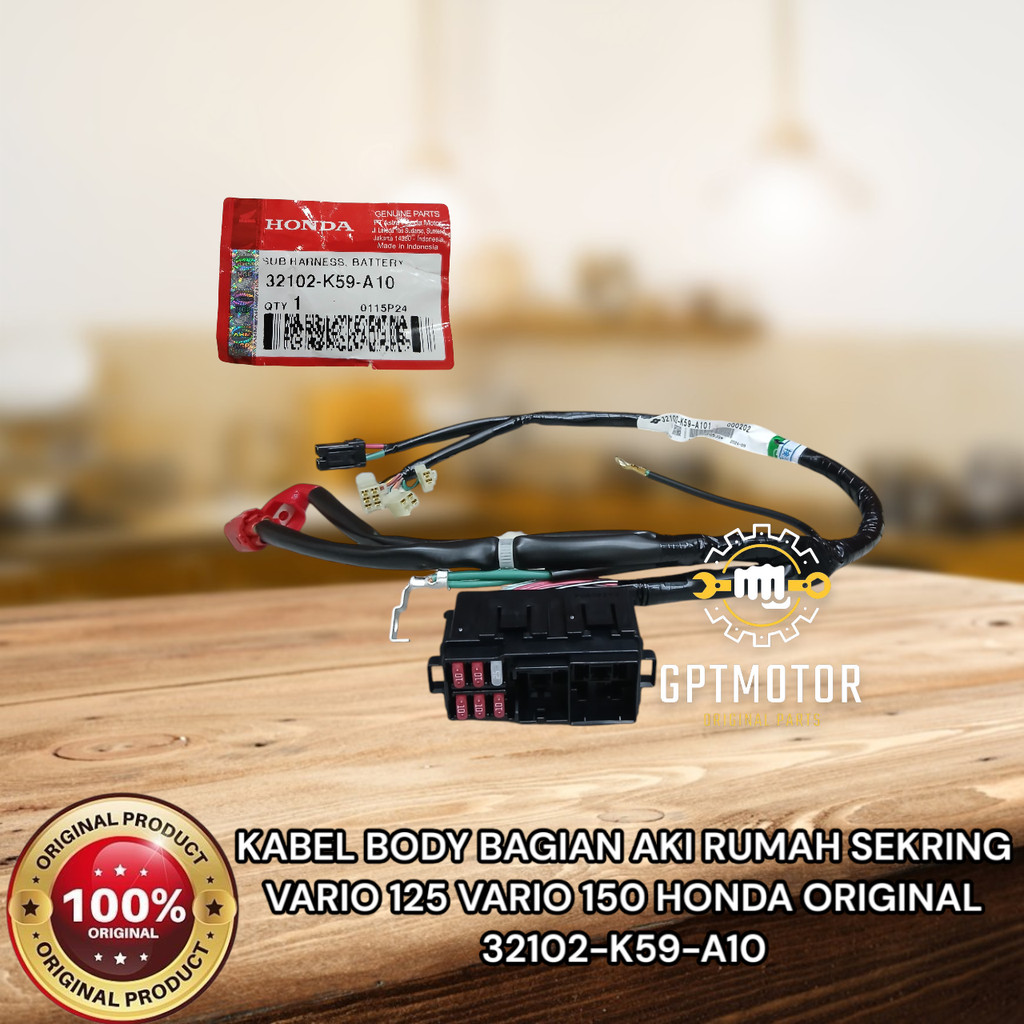 KABEL BODY BAGIAN AKI RUMAH SEKRING VARIO 125 VARIO 150 AHM  32102-K59-A10