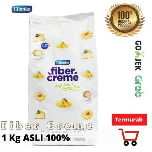 

[BIG SALE] Ellenka Fiber Creme 1kg Multipurpose Creamer ( Penganti susu&Santan)