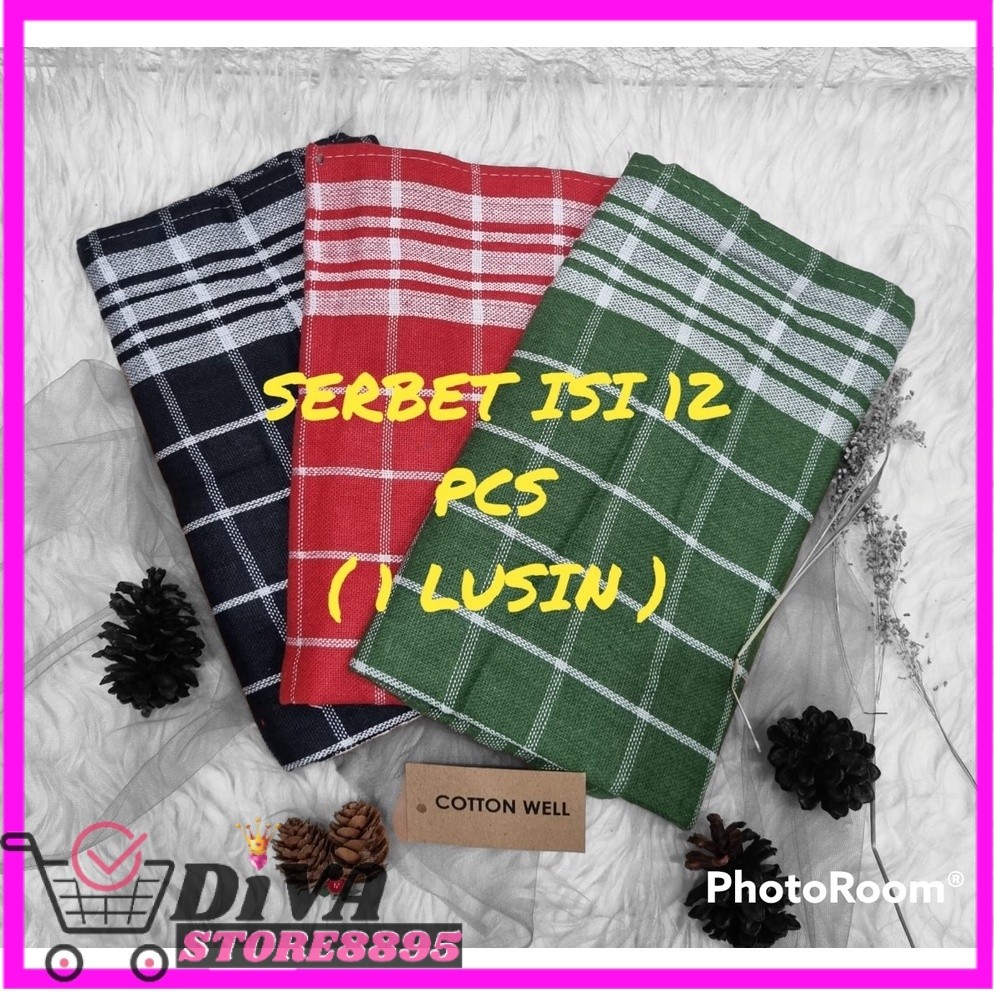 SERBET 1 LUSIN LAP KOTAK WARNA KAIN LAP SERBET WARNA 1 LUSIN LAP KOTAK WARNA KAIN LAP SERBET DAPUR S