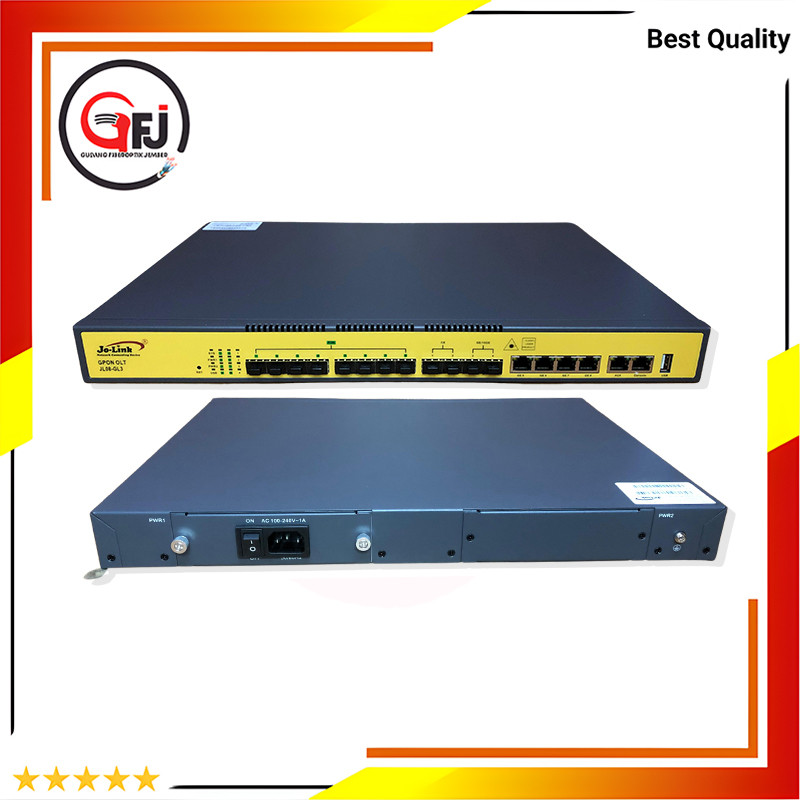 OLT GPON JOLINK JL08-GL3 8 PORT + 8 SFP