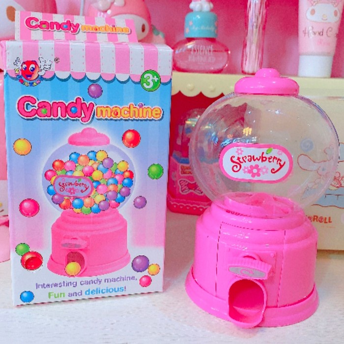 Mesin Dispenser Permen / Gumball Mini untuk Anak / Mini Candy Machine