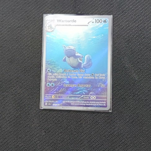 WARTORTLE AR POKEMON TCG INDONESIA 151