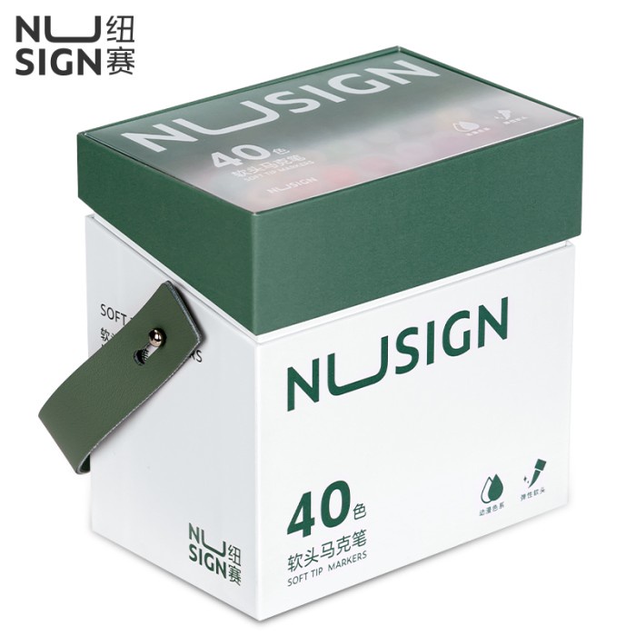 

Nusign Sketch Marker / Spidol Sketsa Dual Tip Non Toxic NS736 - 40 warna