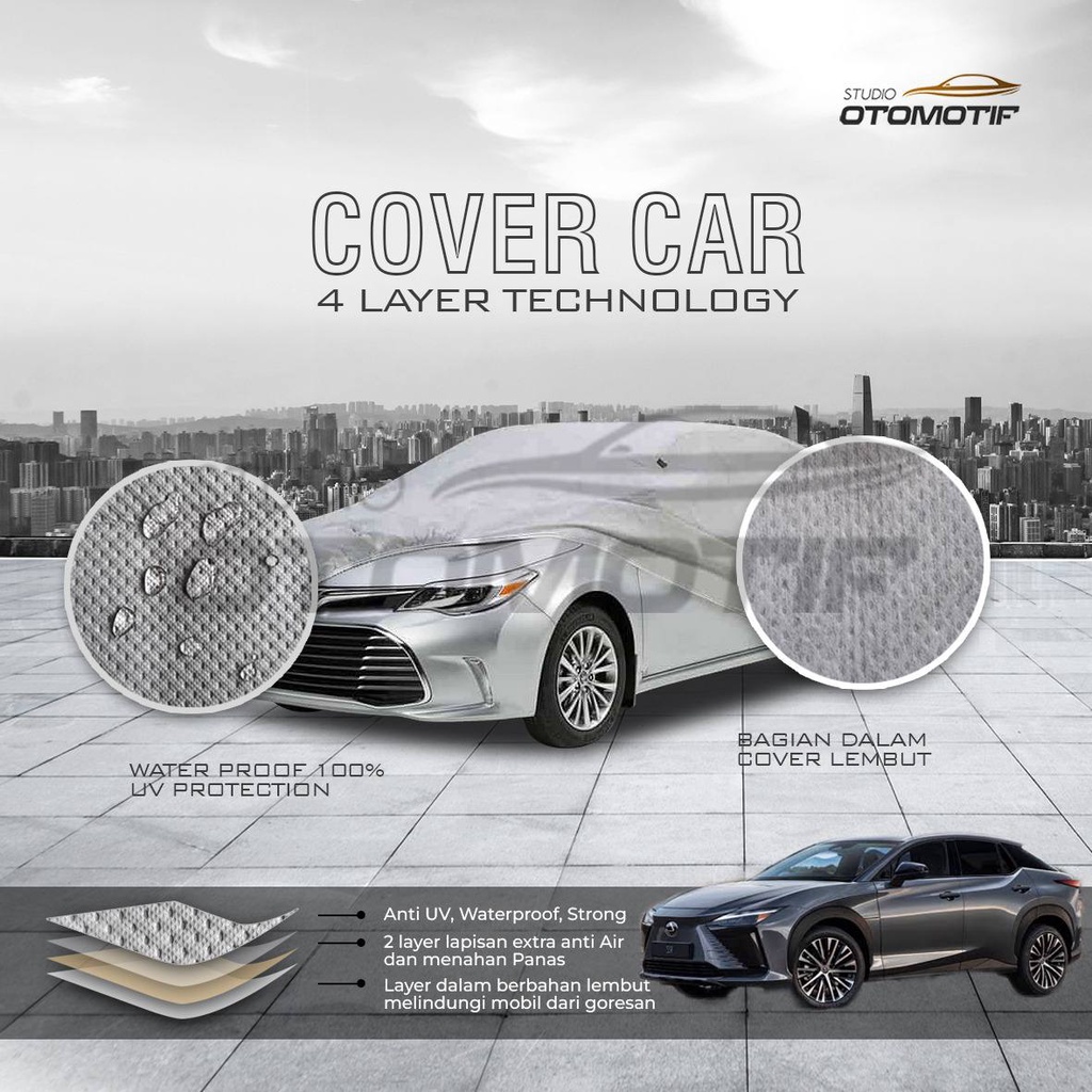 Body Cover RZ 450e Luxury Breathable Sarung Mobil