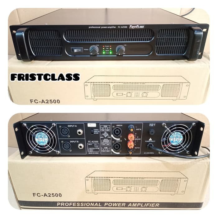 Firstclass Fc A2500 Power Audio Amplifier