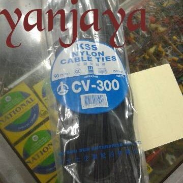 

KSS NYLON CABLE TIES CV-300/30CM X4,8MM HITAM