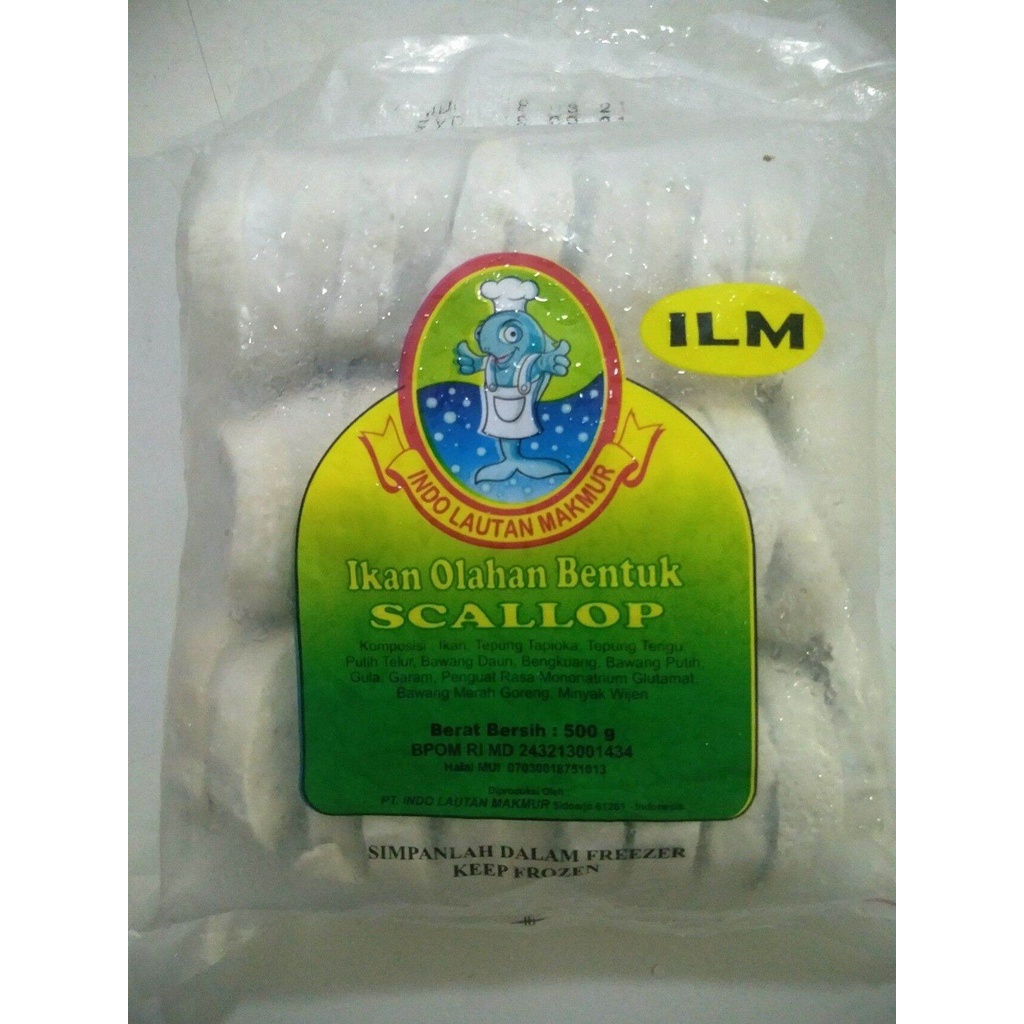 

ILM reguler scallop 500 gr