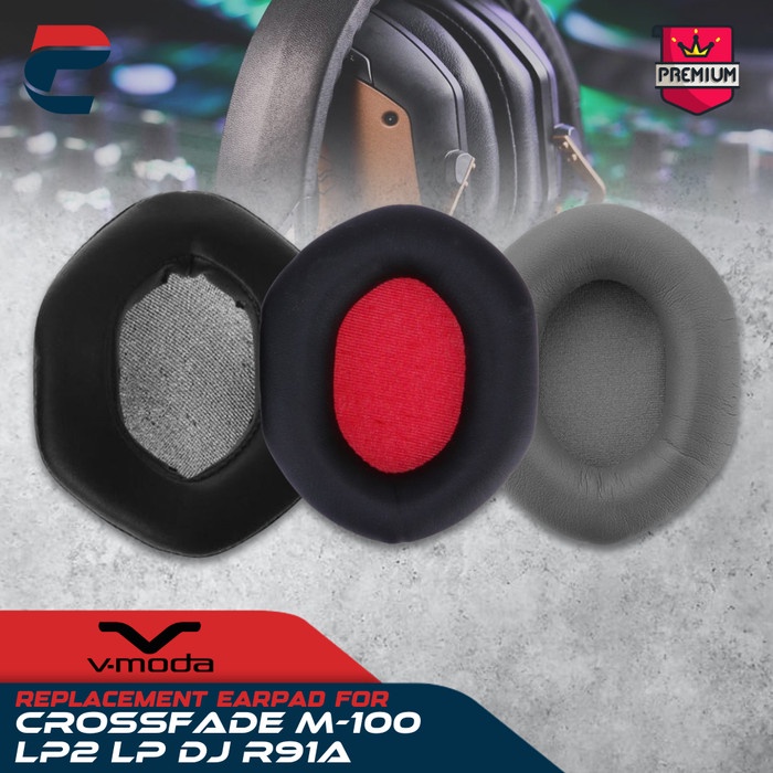 Earpad Busa Cushion Pad V-MODA VMODA Crossfade M-100 LP2 LP DJ R91A