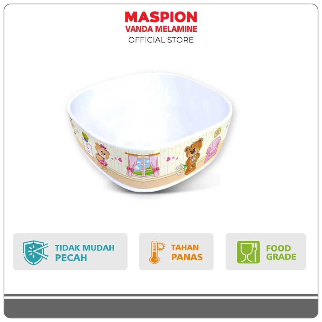 Maspion Vanda Melamin Mangkok Salad 5.5 Inch