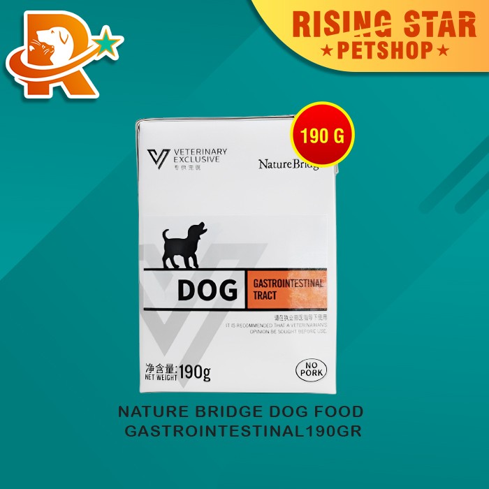 Makanan Anjing Basah Nature Bridge Gastrointestinal Dog Food 190 Gram