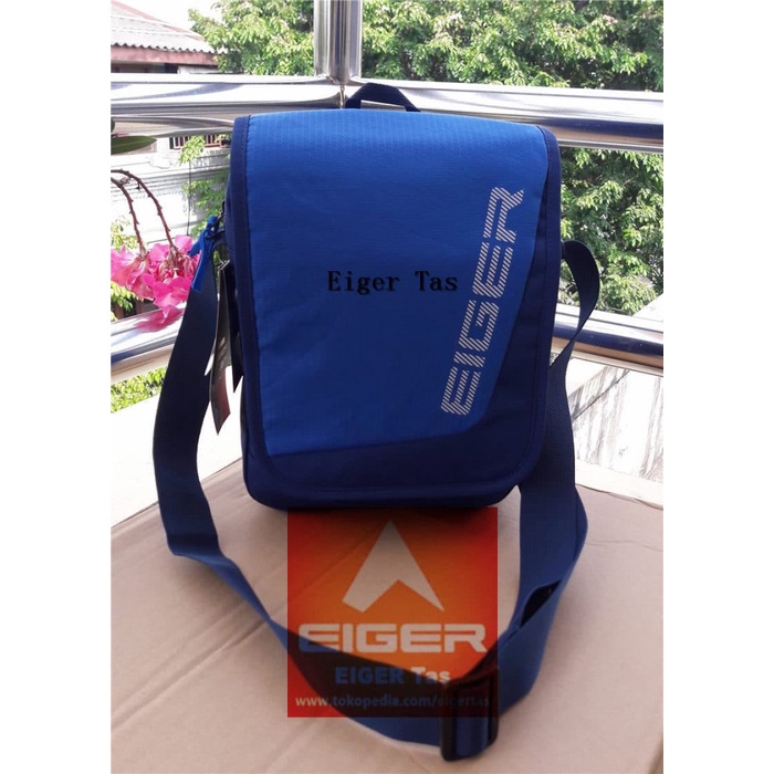 Tas Selempang Eiger 910003889 002 Blue Traverse 1.0 - Tas Pria