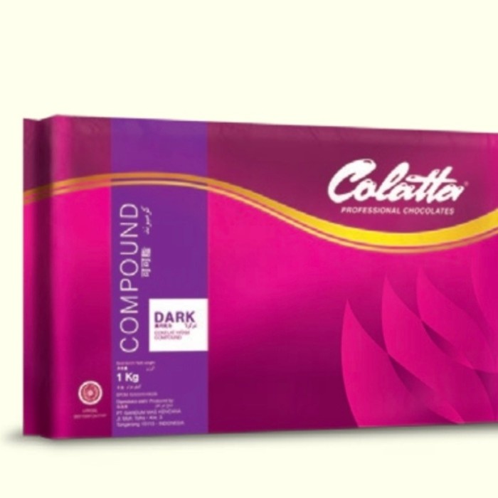 

Termurah [ Best Seller ] PROMO!! Colatta Dark Compound 1kg