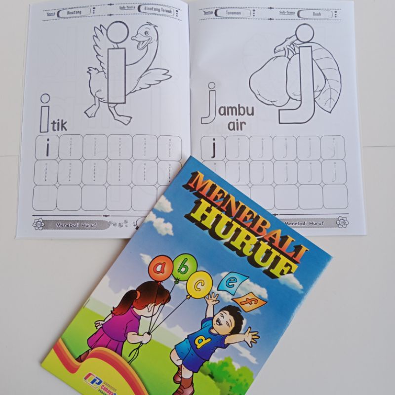 

Buku Menebali Huruf Paud dan TK (Uk. Besar)
