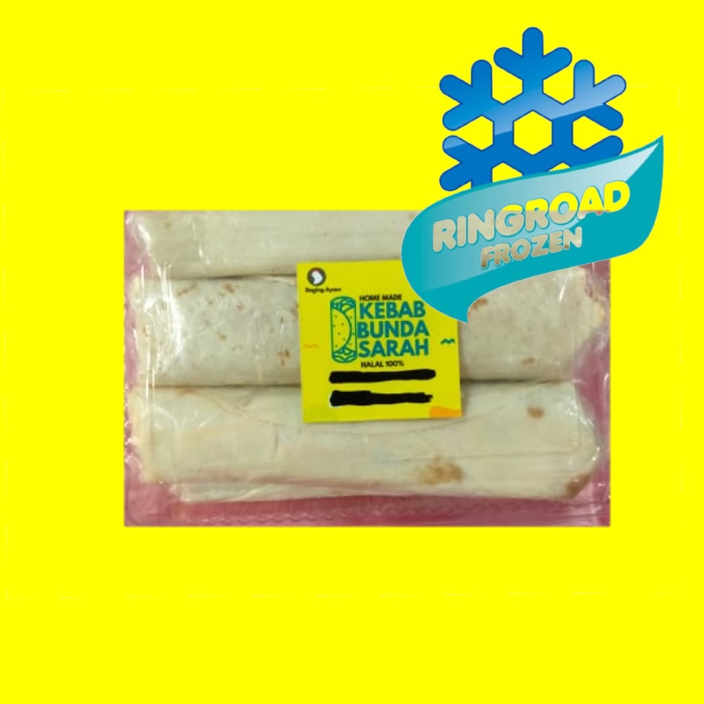 

KEBAB FROZEN AYAM BUNDA SARAH 6 PCS