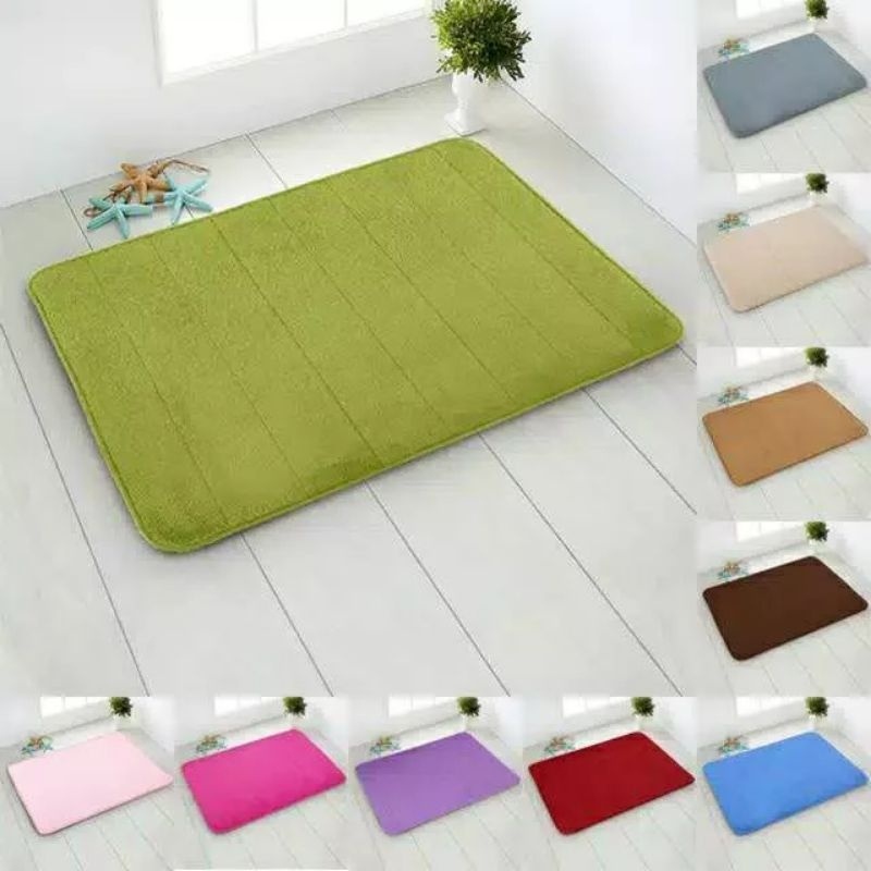 Keset Kaki Memory Foam Colorfull / Keset Ruang Tamu memory Foam / Keset Single