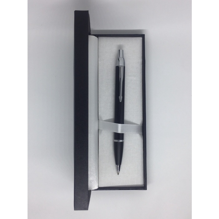 

[New]/Promo Pulpen Promosi / Pulpen Parker IM Black TW / KW ( Klip Silver )