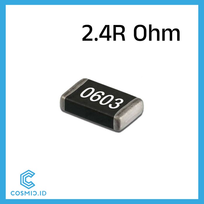 Resistor 2.4 Ohm 2.4Ohm 2R4 0603 SMD SMT SMD0603