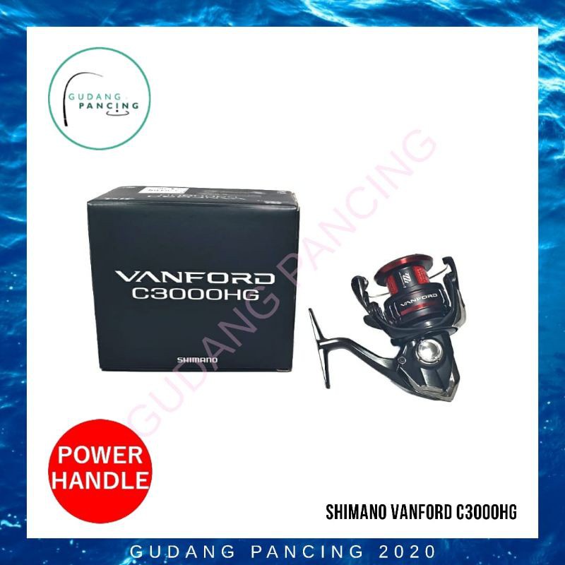 PROMO CUCI GUDANG Reel Pancing Shimano Vanford C3000HG - Power handle