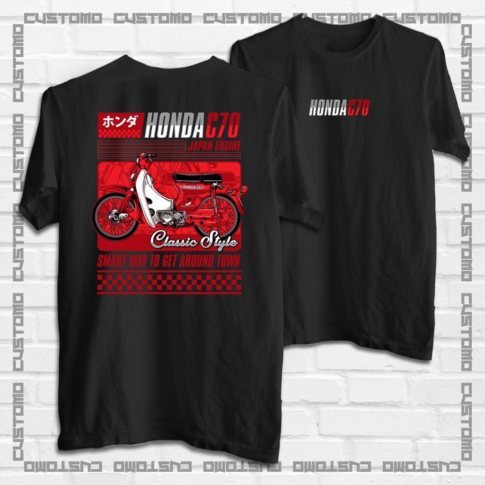 KAOS C70 CLASSIC RED | KAOS MOTOR HONDA | KAOS RIDING | KAOS RACING