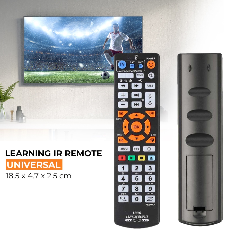 Remot Multifungsi Semua Jenis TV Televisi Universal Learning IR Remote