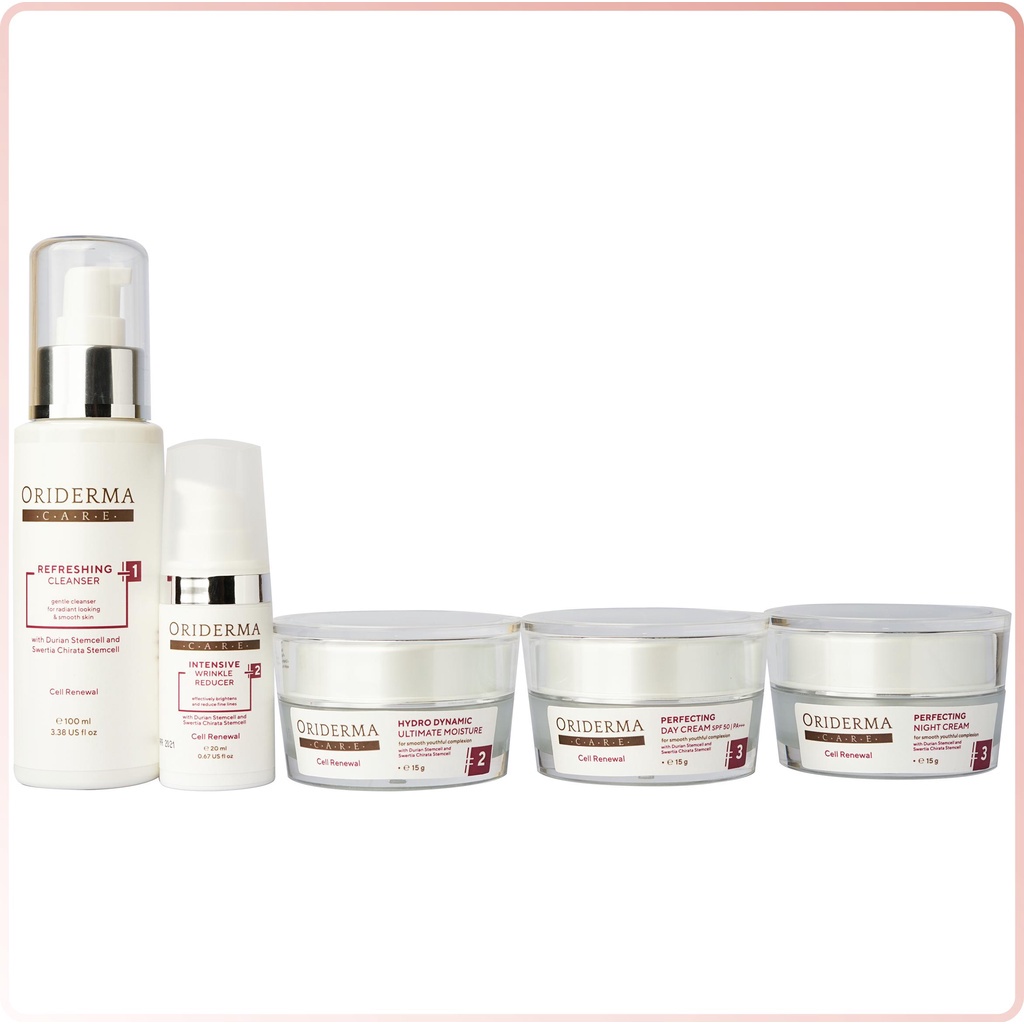 Oriderma Care Cell Renewal Paket Lengkap Masalah Kerutan Dahi
