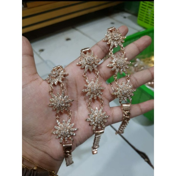 Barang baru gelang tempahan motip bintang laut 100% mirip seperti asli