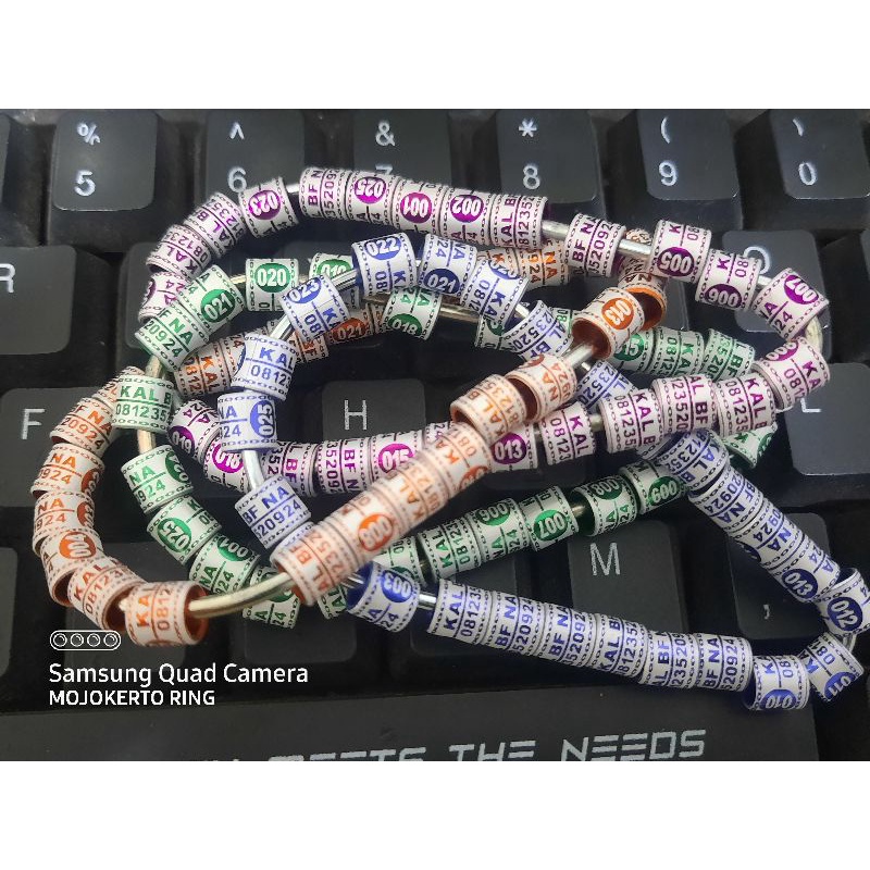 RING BURUNG MURAI MODEL TERBARU/RING KICAU/RING KANDANG/RING BURUNG TERNAK/IDENTITAS BURUNG/RING BUR