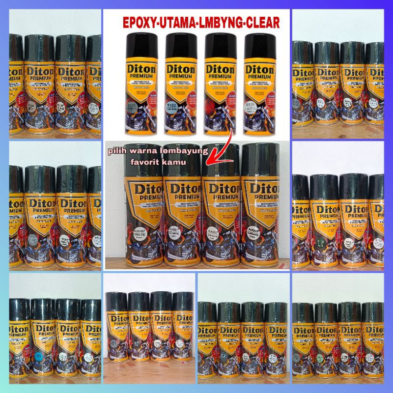 PAKET 4 KALENG PILIH LEMBAYUNG SESUAI SELERA PIlok pilox diton premium paket lembayung blue  9202 le