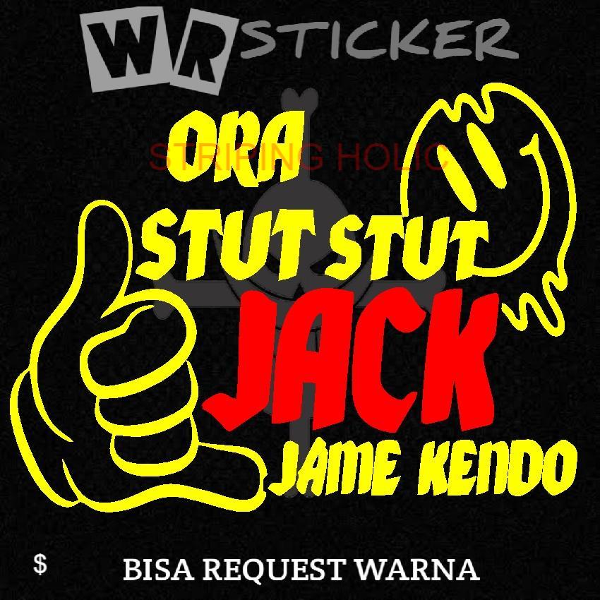 STICKER KATA KATA OLENG MOBIL,TRUK,L300 CUTTING STICKER