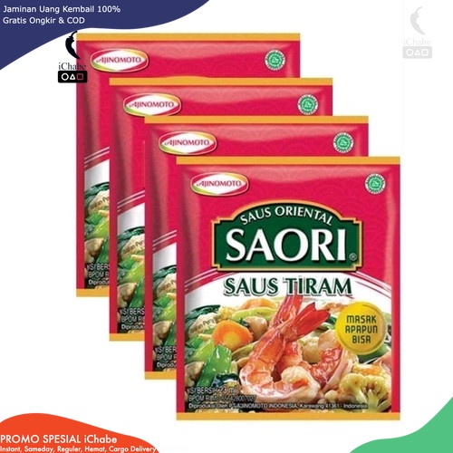 

(BISA COD) DS Saori Saus Tiram Renceng 23gram x 10 pcs