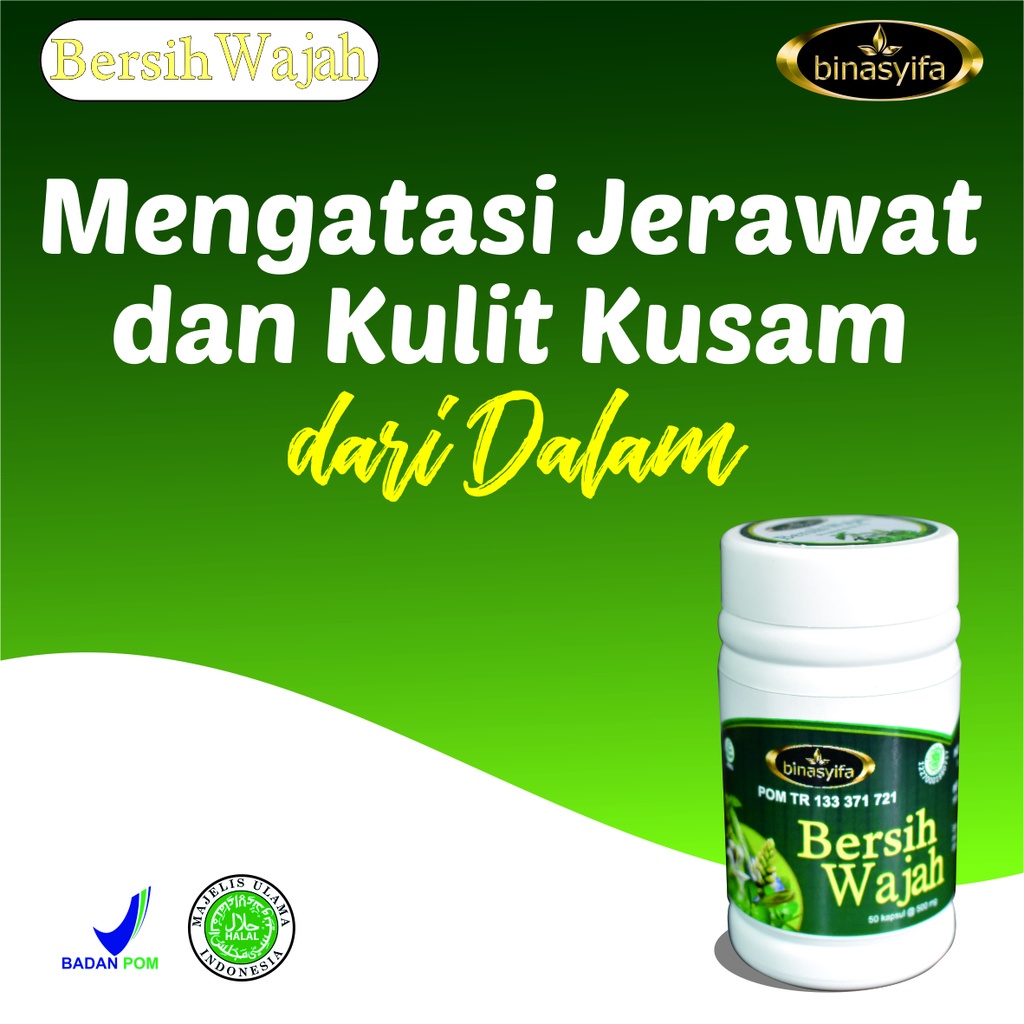 

Binasyifa Bersih Wajah Obat Herbal Jerawat Gatal Bisul Jamur Koreng Kurap Eksim Wajah Punggung Selangkangan Ampuh Bersih Wajah Obat Jerawat Pembersih Wajah Kusam Menghaluskan Kulit Mengatasi Gatal-Gatal Binasyifa Herbal Ampuh