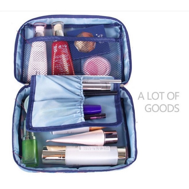 toiletery tempat kosmetik pouch kosmetik tas travel mate jun TKOSM