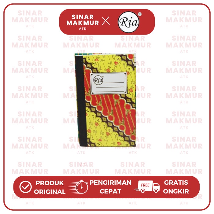 Buku Hard Cover/Catatan/Jurnal/Akuntansi Oktavo Ria (PCS)