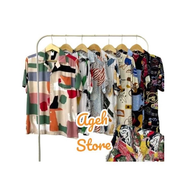 KEMEJA PANTAI VINTAGE PREMIUM / KEMEJA AMARILO/KEMEJA KOREA/BAJU KOREA VINTAGE